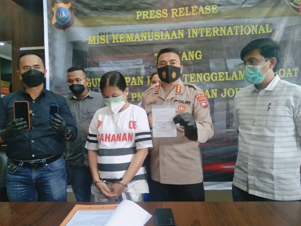 Polda Kepri Tangkap Seorang Wanita Asal Tanjungpinang di Bengkulu, Terlibat Sindikat Pengiriman PMI Ilegal ke Malaysia