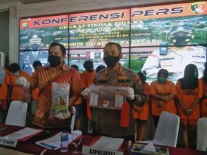 Satreskrim Polresta Barelang Grebek Judi Gelper di Jodoh Batam, 14 Orang Diciduk