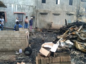 Rumah Yang Terbakar di Batu Merah Sudah Tak Dihuni 2 Tahun
