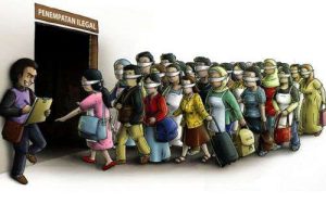 TNI AL Grebek Gudang Penampungan PMI, ini Lokasinya