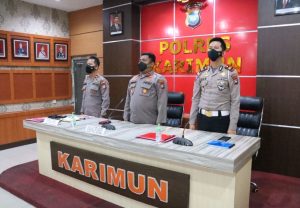 Polres Karimun Polda Kepri Gelar Latihan Pra OPS ketupat Seligi 2022
