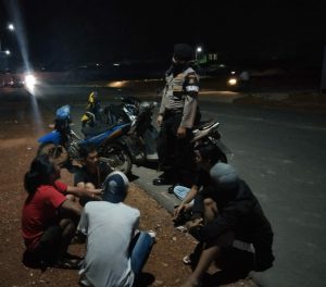 Ciptakan Rasa Aman, Bathara Biru Polsek Nongsa Rutin Lakukan Patroli