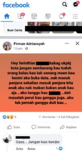 Waduh !!! Diduga Pencemaran Nama Baik di Sosmed, Kabag UKPBJ Kota Sebut Itu Akun Staffnya