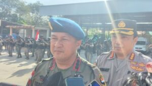 Dansat Brimob Polda Kepri Pimpin 103 Personil Polda Kepri BKO Polda Papua