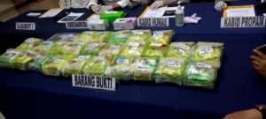 Diupah Rp10 juta, Pria Asal Palembang Ini Nekat Bawa Sabu 26 Kilogram dari Malaysia ke Tembilahan