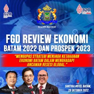 KADIN Batam Gelar FGD Review Ekonomi Batam dan Prospek 2023