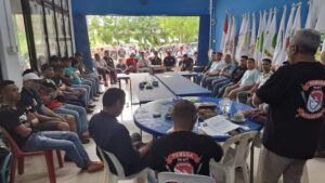 Terima Seragam Kaos, Pemuda PKNTT Jadi Garda Terdepan Sukseskan Pelantikan Pengurus PKNTT