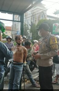 Bawa Sajam, Pria ini Diamankan Polsek Lubuk Baja