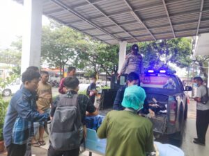 Laka Maut di Jembatan 5 Barelang, 1 Pelajar Tewas Ditempat 1 Kritis
