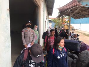 Polsek KKP Beri Himbauan Keselamatan Jelang Libur Nataru