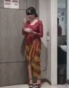 Pemeran Video Mesum Wanita Kebaya Merah Ditangkap