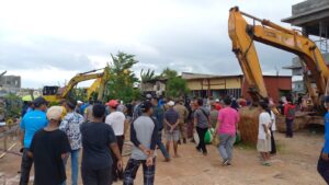 Puluhan Ruko di Sei Nayon Batam Diduga Digusur Paksa, Tiga Orang Tertimpa Reruntuhan Bangunan