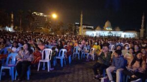 Dataran Engku Putri Batam Kembali Dipadati Ribuan Umat Kristen Dalam Perayaan Natal Oikumene Batam