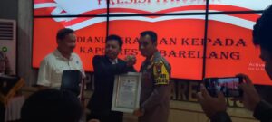 Terima Penghargaan Dari Lemkapi, Polresta Barelang Dapat Predikat A
