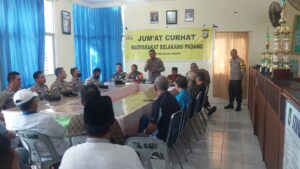 Jumat Curhat di Polsek Belakang Padang, Warga Keluhkan Masalah Narkoba dan Ranmor