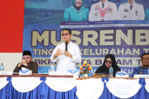 Amsakar Paparkan Efek Pembangunan Infrastruktur Batam Dalam Musrenbang Duriangkang