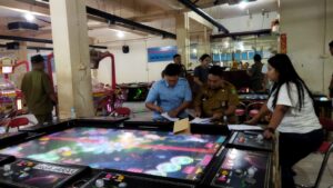 Tim Gabungan Bersama Aparat Hukum Cek Perizinan Gelper Duta Game Zone, Ini Hasilnya
