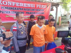 Nekat Curi Laptop di PT Interasi Teknologi Batam, Dua Pelaku Diringkus Polisi Dengan Bantuan CCTV