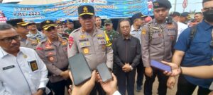 JELANG HARI RAYA, KAPOLDA KEPRI BERSAMA FORKOPIMDA BATAM MENINJAU POS PENGAMANAN PELAYANAN IDUL FITRI