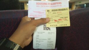 Parah ! Pengguna jasa  Pelabuhan Domestik Mengeluh ,Data dan Tanggal Cetak Boarding Pass Pelabuhan Tidak Sesuai