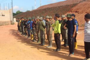 Sebelum Laksanakan Kegiatan, Ratusan Personel TMMD Laksanakan Apel di Kavling Seraya Batam