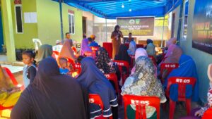 Warga Kavling Seraya Dapati Penyuluhan Kesehatan Dari Program TMMD ke-116