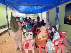 Warga Kavling Seraya Terima Penyuluhan KB Kes dan Stunting