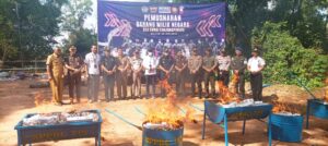 BC Tanjungpinang Musnahkan BMMN Senilai 1,9 Milliar, Ini Rinciannya