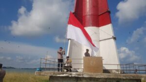 Jelang Hari Jadi Bhayangkara, Personel Belakang Padang Rawat Tapal Batas