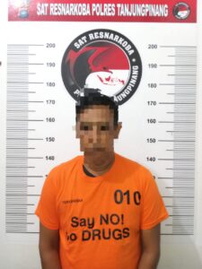 Satresnakoba Polresta Tanjungpinang Ungkap Kasus Tindak Pidana Narkotika Jenis Sabu di Tanjungpinang
