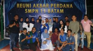 SMPN 11 Batam Gelar Reuni Akbar Perdana, Diikuti Ratusan Alumni