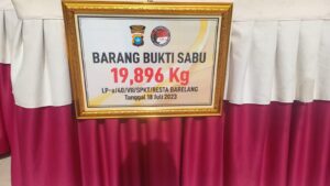 Polresta Barelang Akan Gelar Konferensi Pers Ungkap Kasus Narkotika, BB Seberat 19.896 Gram