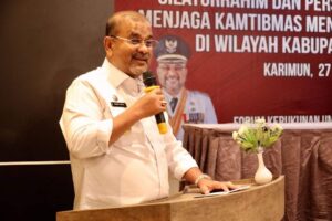 Bupati Karimun Menghadiri Acara Forum Silaturrahmi Tokoh Agama , Tokoh Masyarakat dan Tokoh Pemuda Kabupaten Karimun