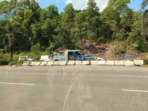 Sempat Dibuka, Kini U-Turn Tiban Kampung Kembali Ditutup Dishub Batam