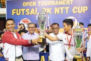 Geser JMS FC, Nama Haumeni FC Juarai Turnamen Futsal PK NTT Cup 2023