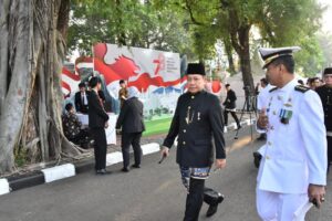 Semarak Hari Kemerdekaan Ke-78 Republik Indonesia, Bakamla RI Gelar Upacara Bendera