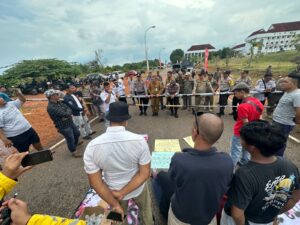 Driver Online Tanjungpinang Demontrasi di Kantor Gubernur Kepri, Berikut Tuntutannya