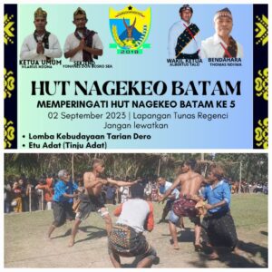 RAYAKAN HUT KE 5, PAGUYUBAN NAGEKEO BAKAL PERKENALKAN BUDAYA TINJU ADAT