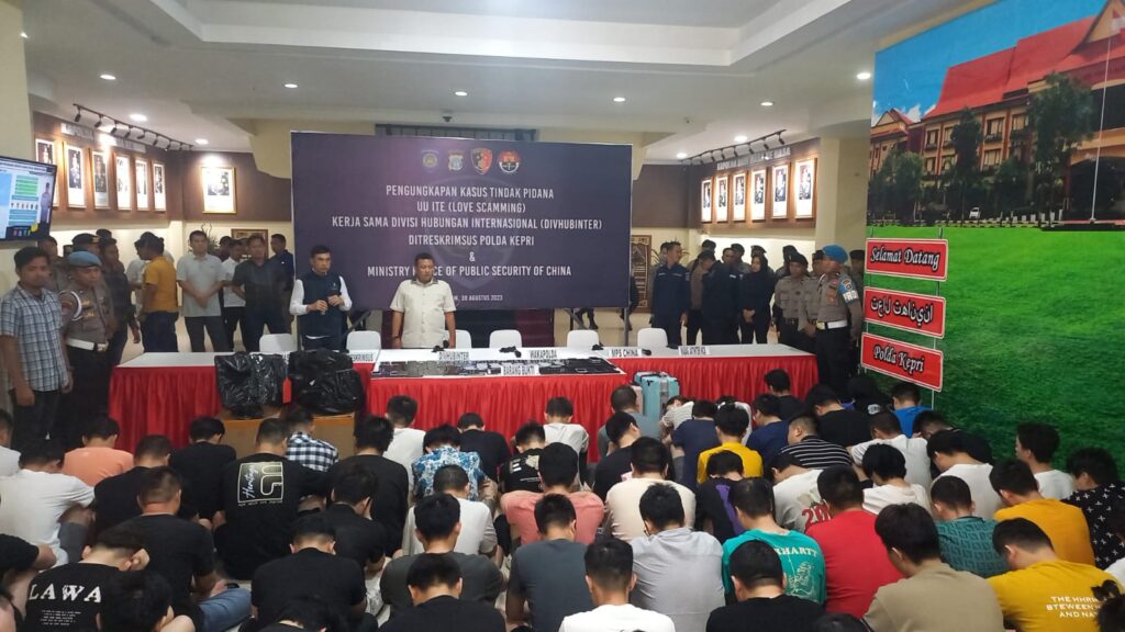 Imigrasi Batam Kecolongan Dalam Kasus Pemerasan Love Scamming 88 WNA China