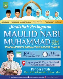 Perayaan Maulid Nabi Muhammad SAW, Pemko Batam Undang Ustaz Wijayanto