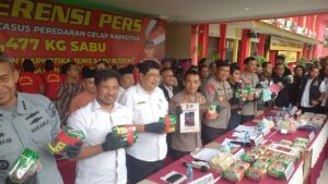 Polisi Gagalkan Peredaran Narkotika, Belasan Tersangka Terancam Penjara Seumur Hidup