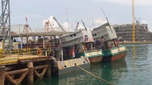 Baharkam Polri Tangkap Dua Kapal Ikan Vietnam Di Perairan Natuna