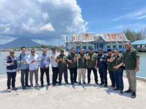 TINJAU PROYEK REHABILITASI PELABUHAN PENAGI , KOMISI III MINTA SELESAI TEPAT WAKTU