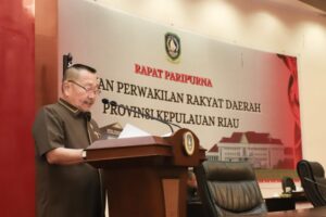 Pendapat Akhir Fraksi DPRD Prov Kepri Terhadap Ranperda RUED Kepri 2023-2050