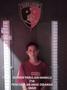 Polsek Sei Beduk Amankan Pelaku Cabul Terhadap Siswi SMP