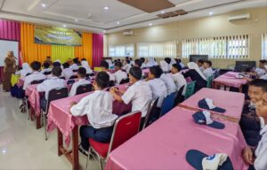 Cegah Kenakalan Remaja, JDIH Berbagi Ilmu ke Pelajar SMPN 7 Tanjungpinang