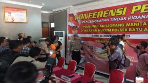 Polresta Barelang Gelar rilis Kasus Pembunuhan Wanita di Batu Aji Batam