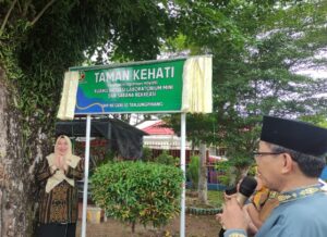 Apresiasi Taman Kehati SMPN 10 Tanjungpinang, Kadisdik: Sebagai Tempat Edukasi