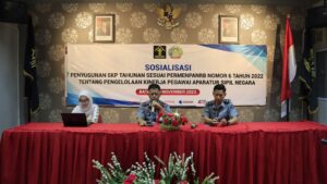 Lapas Batam Gelar Sosialisasi Penyusunan SKP Tahunan Sesuai PermenPANRB No 6 Tahun 2022