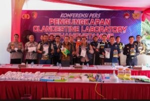 Bea Cukai dan Dittipnarkoba Bareskrim Polri Ungkap Puluhan Kilogram Narkoba di Banten